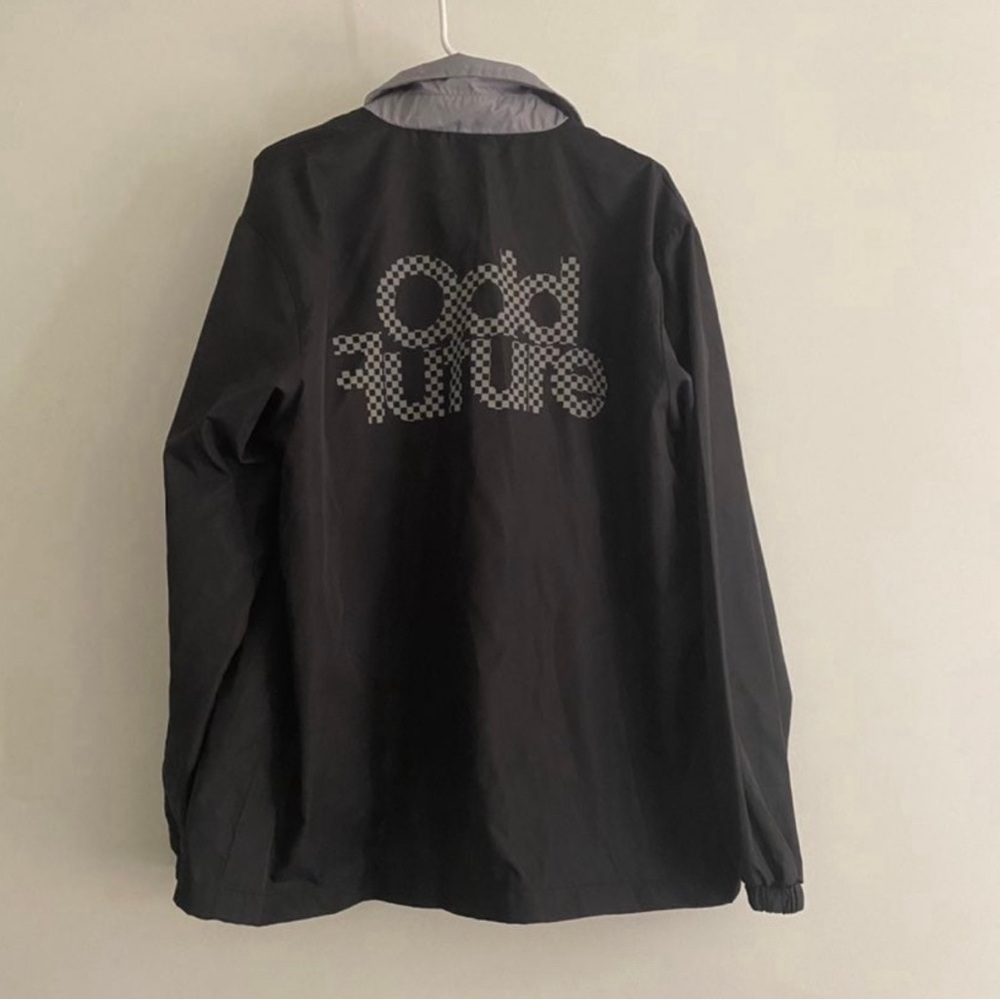 Odd Future Checkered Black Coaches Jacket - image 1